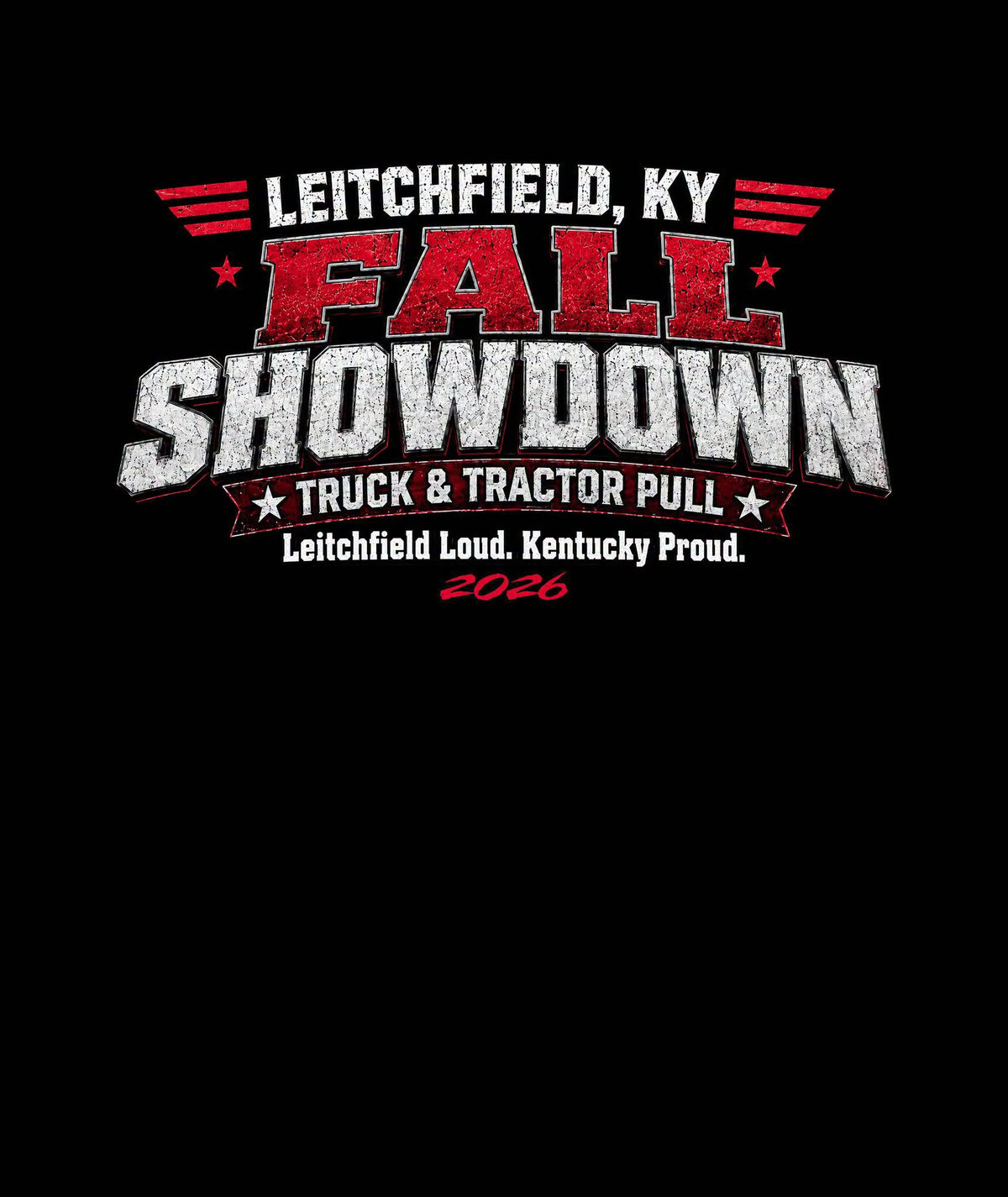 2026 Leitchfield Fall Showdown T-Shirts