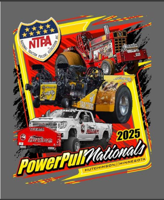 2025 Event T-Shirt - Power Pull Nationals - Hutchinson