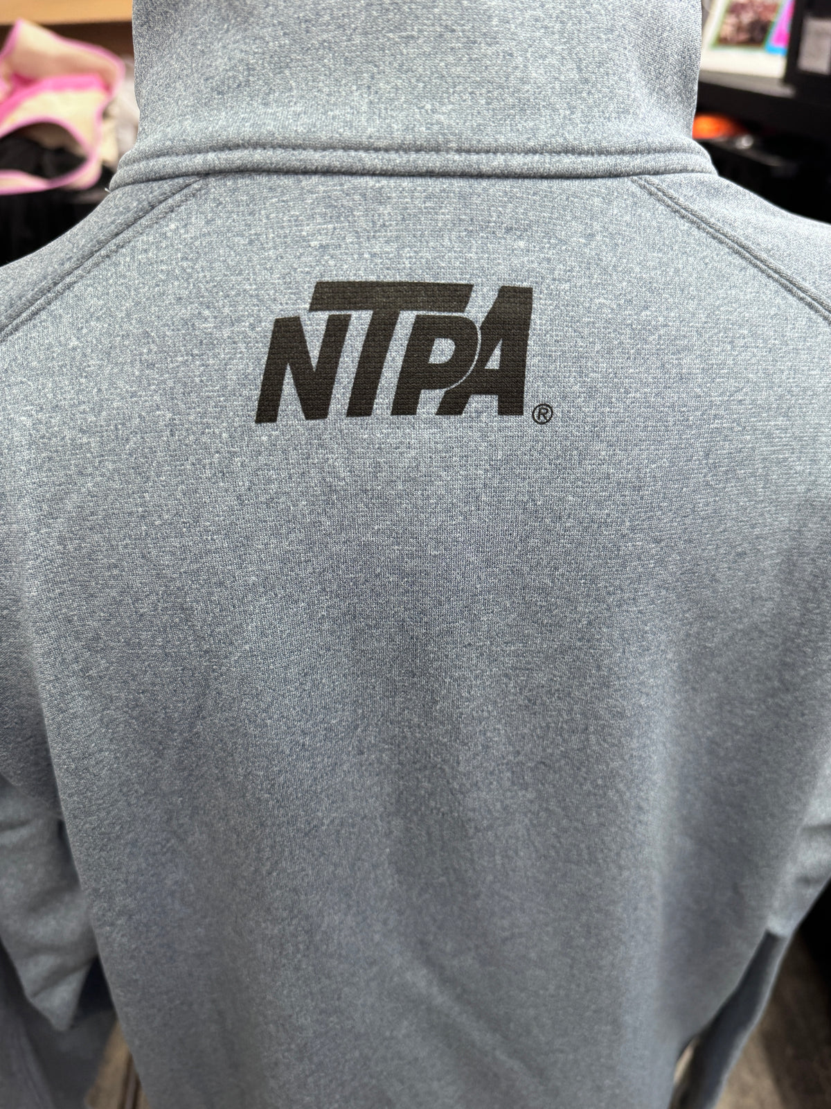 2026 NTPA Quarter Zip Pullover/Lt. Blue Heather