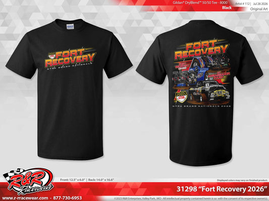 2026 Fort Recovery Event T-Shirt/Black