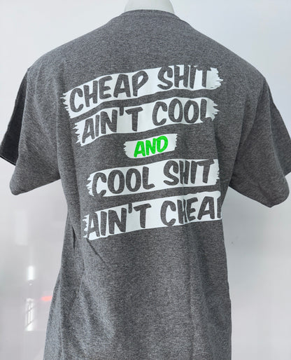 BMPT - Gray Cheap Shit T-Shirt