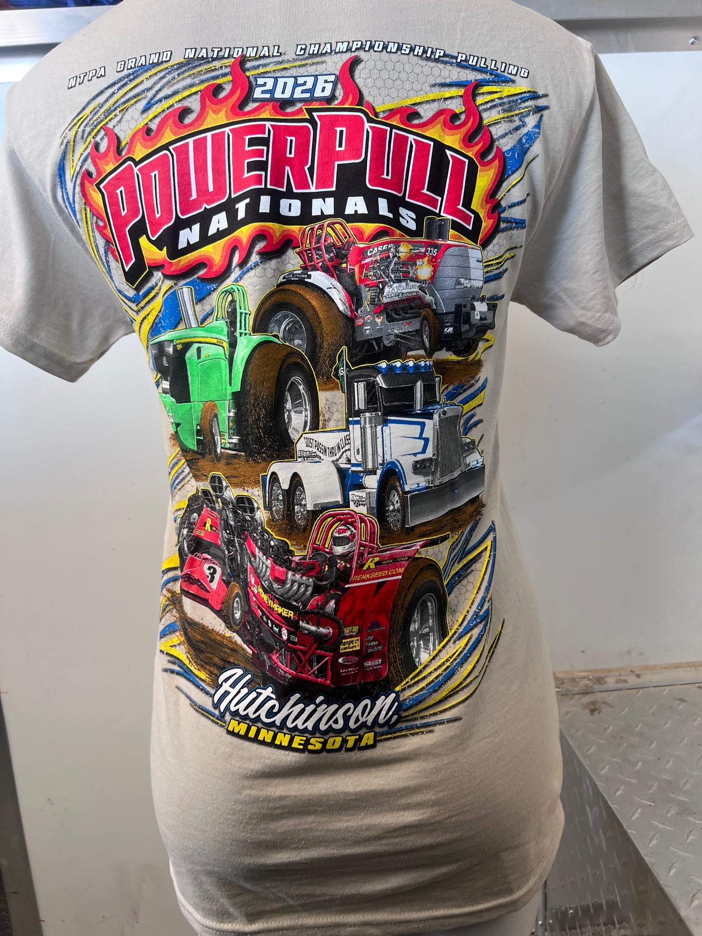 2026 Hutchinson Event T-Shirt-Sand