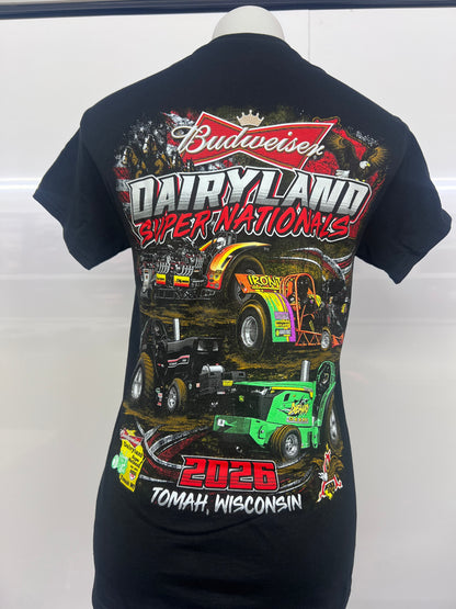 2026 Tomah Dairyland Super Nationals Event Shirt Blk