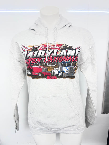 2026 Tomah Dairyland Super Nationals Event Hoodie Ash