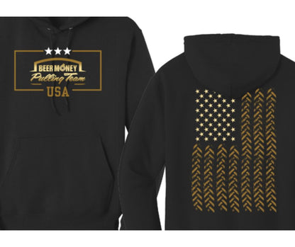 Hoodie - Beer Money Pulling Team - USA